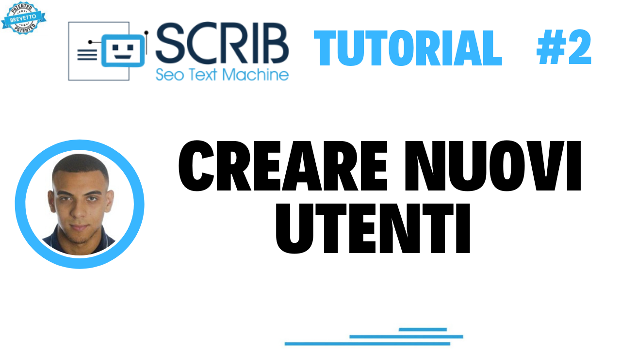 Video Tutorial - Creare nuovi utenti