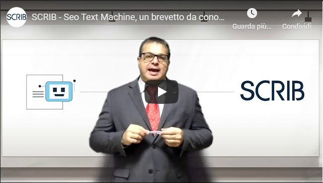 SCRIB - Seo Text Machine, un brevetto da conoscere